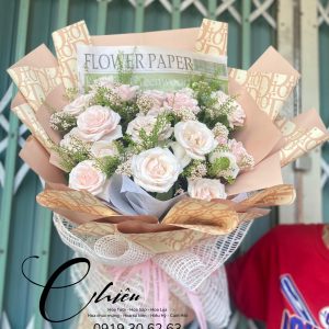 HOA BÓ HỒNG PASTEL 0016