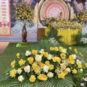 HOA TRANG TRÍ ĐÁM TANG HTTDT011