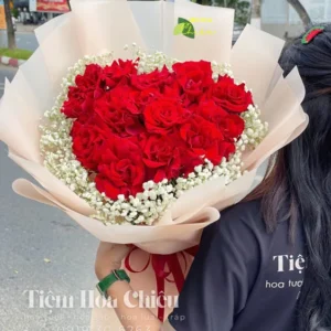 HOA TƯƠI BÓ HTB004