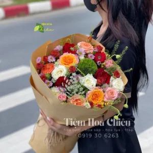 HOA TƯƠI BÓ HTB0010