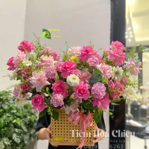 GIỎ HOA ĐẸP GHD020