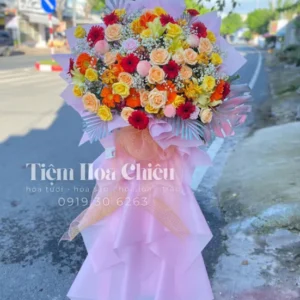 KỆ HOA CHÚC MỪNG KHCM03