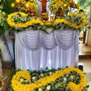 HOA TRANG TRÍ ĐÁM TANG HTTDT012