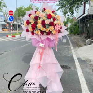 KỆ HOA CHÚC MỪNG KHCM08