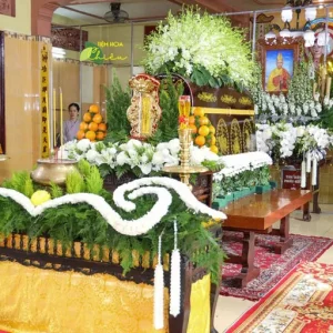 HOA TRANG TRÍ ĐÁM TANG HTTDT09