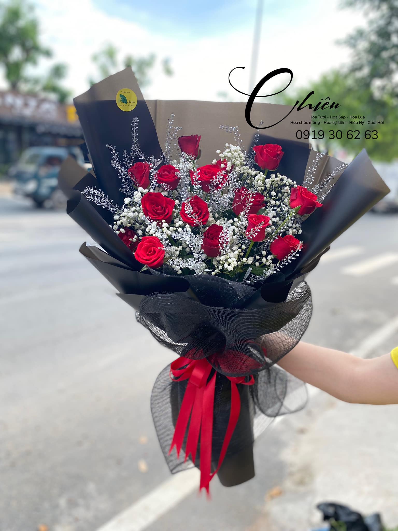 Hoa Bó đỏ ecudor 00113
