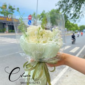Hoa Bó From Tròn Trắng 0079