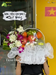 Giỏ trái cây viếng đám tang ấm áp – Lời tưởng niệm tinh tế và chân thành