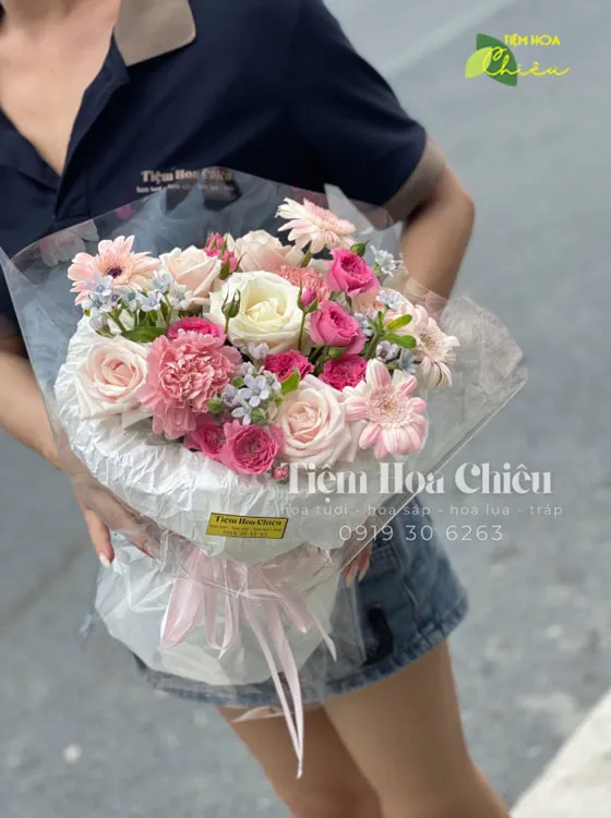 Shop hoa bạc liêu CHIÊU đa dạng mẫu mã, hoa tươi chất lượng, giao hàng tận nhà