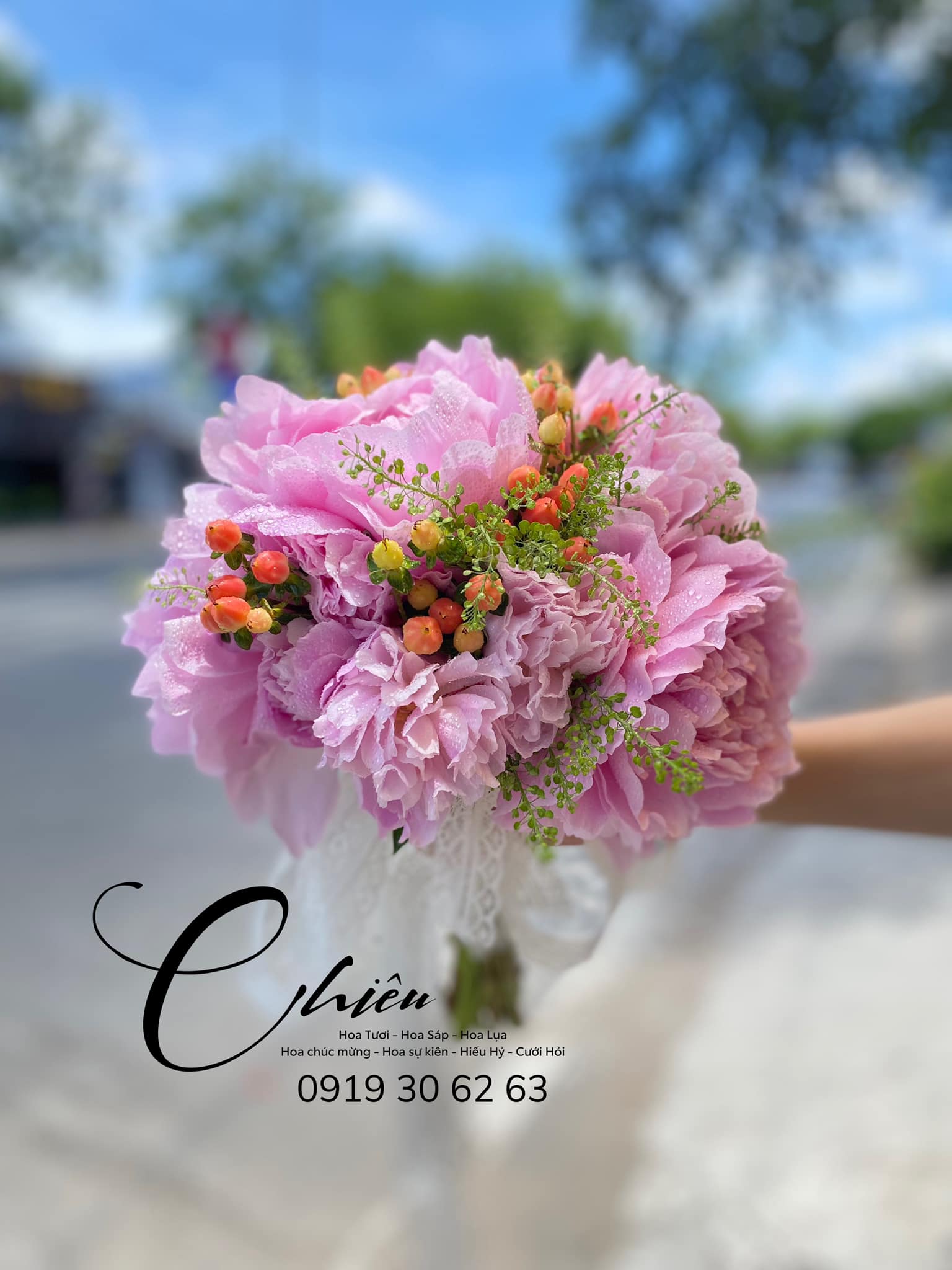 HOA CƯỚI ĐẸP HCD023