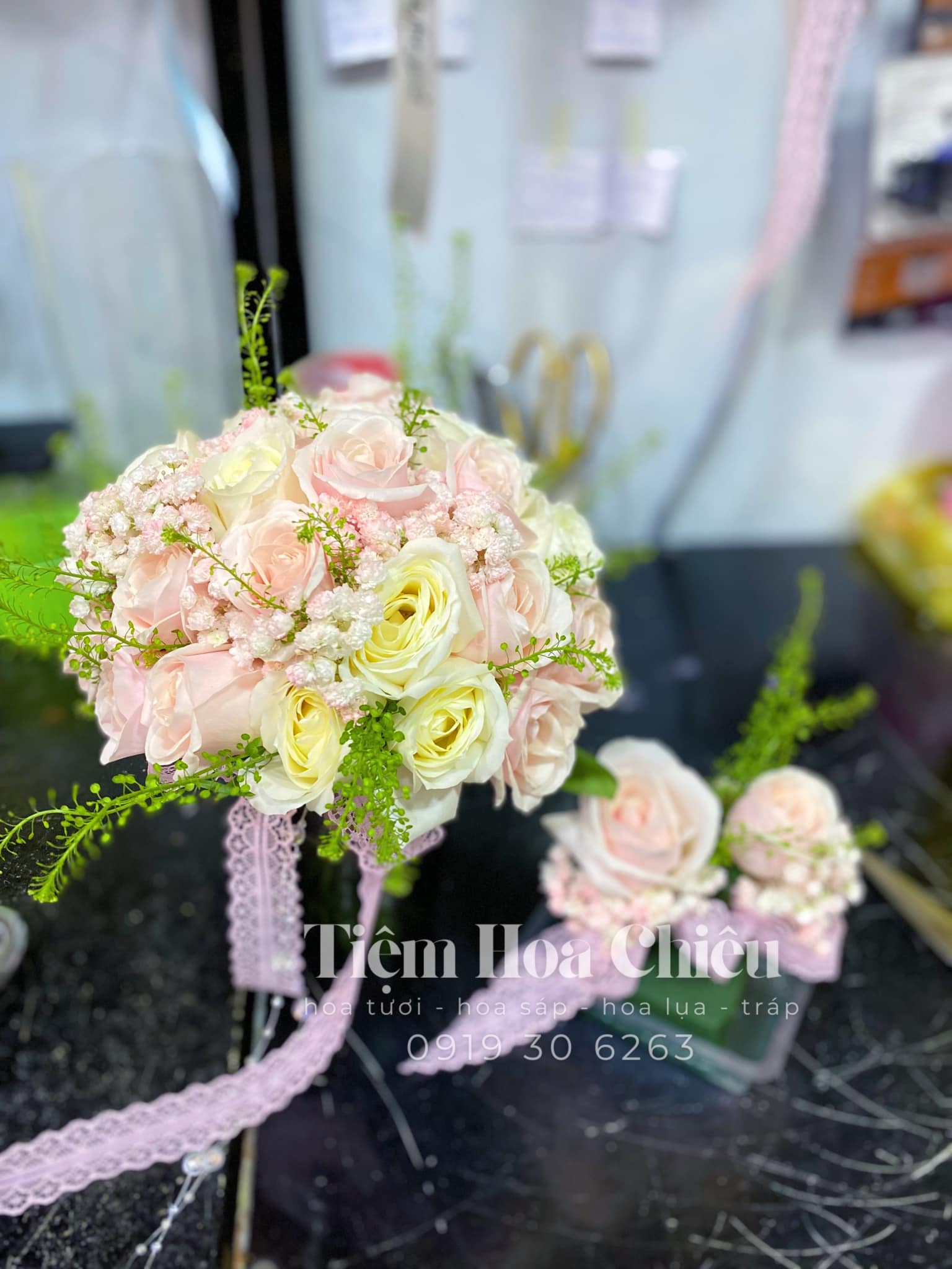 HOA CƯỚI ĐẸP HCD044