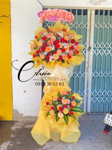 KỆ HOA CHÚC MỪNG KHCM25