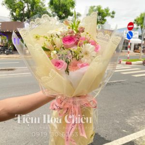 Hoa Bó Hồng Mix 00133