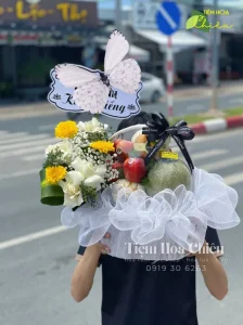 Giỏ trái cây quà tặng đám tang – Kính viếng ý nghĩa, gửi lời chia buồn sâu sắc