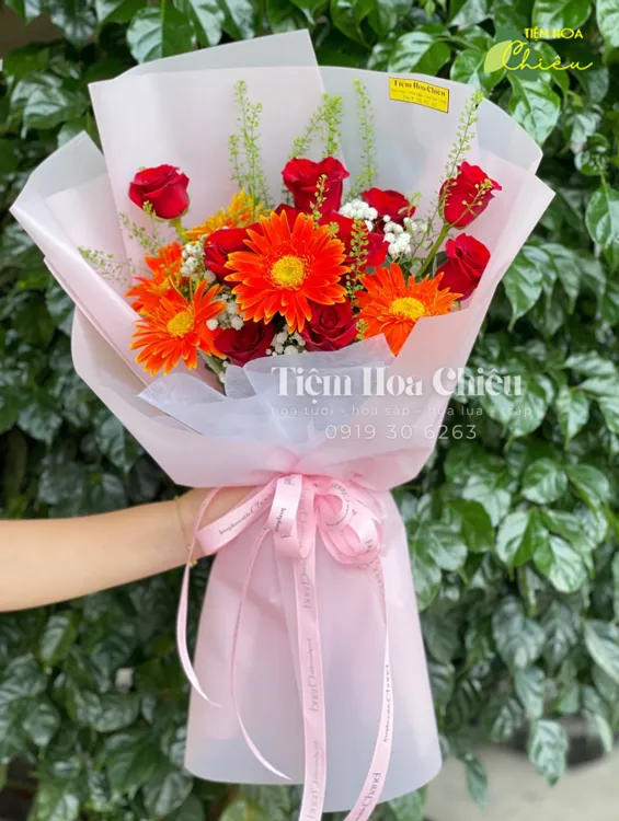 Bó hoa giá rẻ tại CHIÊU tác phẩm nghệ thuật biểu tượng của sự hoàn mỹ và sáng tạo