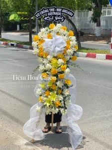 Đặt hoa viếng đám tang giá rẻ tại Bạc Liêu: Mẫu đẹp, ý nghĩa & giao nhanh tận nơi