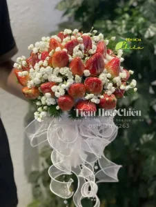 Shop hoa tươi thiết kế hoa cưới cầm tay biểu tượng tuyệt vời của vẻ đẹp và tình yêu trong ngày cưới