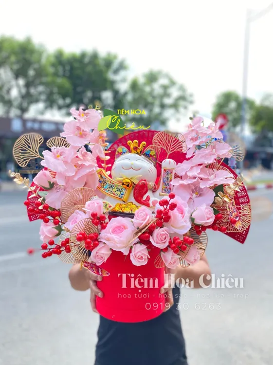 Shop hoa tươi TẾT đón xuân trở nên rực rỡ, sang trọng và thu hút tài lộc trong năm Bính Ngọ 2026.
