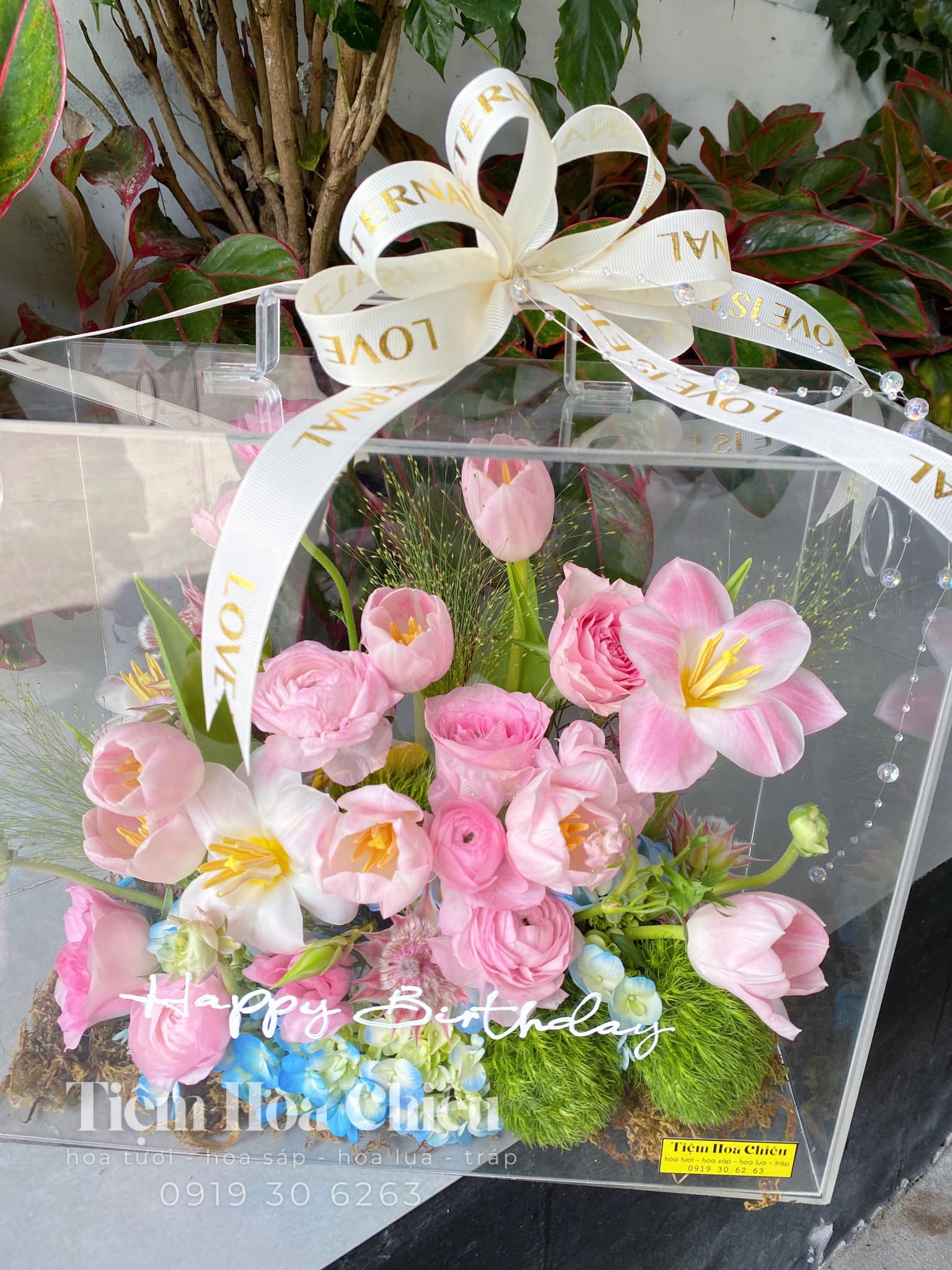 Hộp Hoa Pastel GHD041