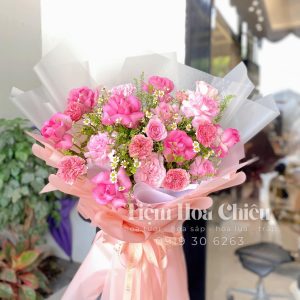 Hoa Tươi Bó Mix Pastel HTB214