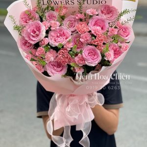 Hoa Tươi Bó Mix Pastel HTB201