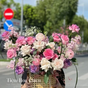 GIỎ HOA ĐẸP GHD034