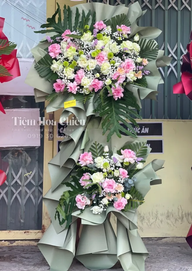 Kệ Hoa Chúc Mừng KHCM66