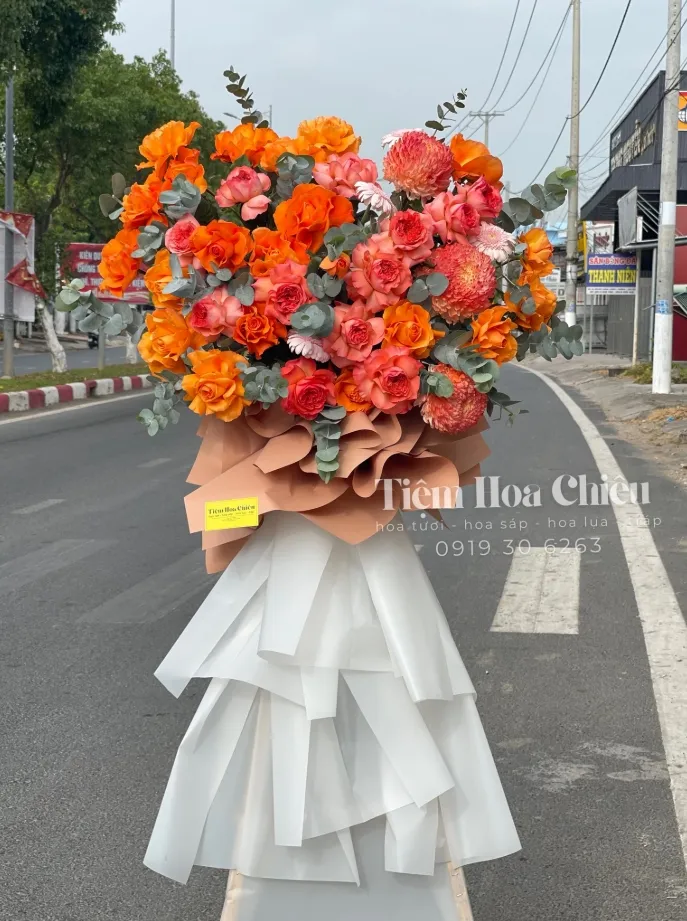 Kệ Hoa Chúc Mừng KHCM64