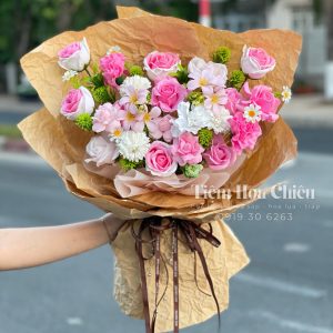 Hoa Sáp Mix Pastel 63