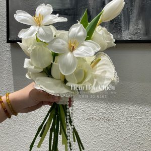 Hoa Cưới Tulip Mix HCD069