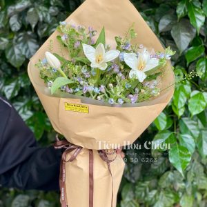 Hoa Tươi Bó Tulip Mix Lam Tinh HTB239