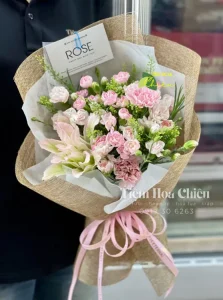 Cửa hàng hoa tươi Bạc Liêu - Đặt bó hoa tươi gửi gắm lời chúc từ tận trái tim của mình đến với người nhận.