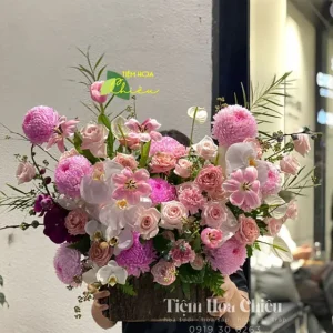 Giỏ hoa chúc mừng khai trương kết nối tình cảm tốt đẹp, mở ra những cơ hội hợp tác bền lâu.