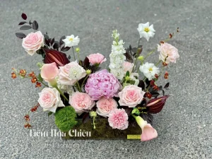 Giỏ hoa tặng ngày khai trương thịnh vượng, nguồn động viên tinh thần to lớn trong ngày đầu khởi nghiệp.