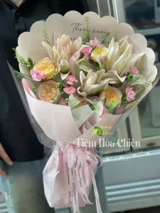 Tiem hoa Bạc Liêu – Đặt bó hoa tươi đẹp, cách lặng lẽ nói lời yêu thương chân thành.