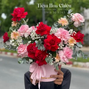 Giỏ Hoa Đẹp GHD066