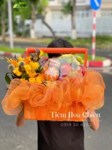 Giỏ trái cây quà tặng biểu tượng của sự quan tâm tinh tế, lời chúc sức khỏe chân thành và đẳng cấp.