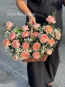 Giỏ hoa Bạc Liêu - Lựa chọn hoàn hảo gửi tặng trong các dịp đặc biệt, thay lời chúc tốt lành đến người nhận.