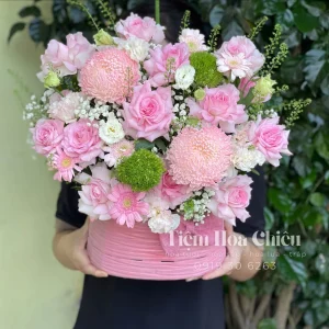 Giỏ Hoa Đẹp GHD069