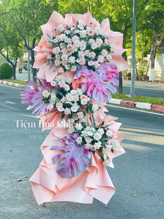 Đặt hoa chúc mừng khai trương bạc liêu thiết kế tinh tế - Khởi đầu tràn đầy may mắn và thành công.