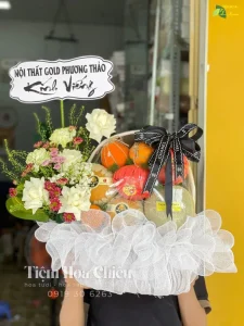 Giỏ trái cây viếng đám tang biểu tượng sự cảm thông, lòng biết ơn và tình người trong thời khắc khó khăn nhất.