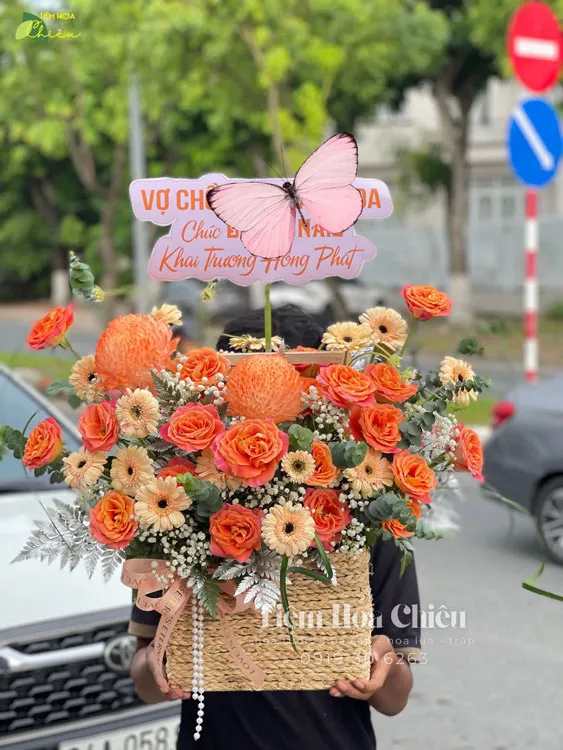 Đặt hoa mừng khai trương bạc liêu lời chúc may mắn, mang theo niềm tin vào sự khởi đầu thành công của gia chủ.