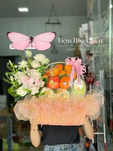 Giỏ trái cây quà tặng Bạc Liêu - Biểu tượng của sự quan tâm, chăm sóc, và sự chúc phúc từ người tặng.