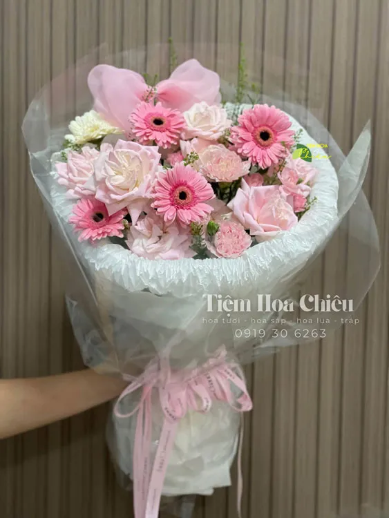 Bó hoa tươi bày tỏ yêu thương, tri ân hay chúc mừng tinh tế, top xu hướng ưa chuộng 2026
