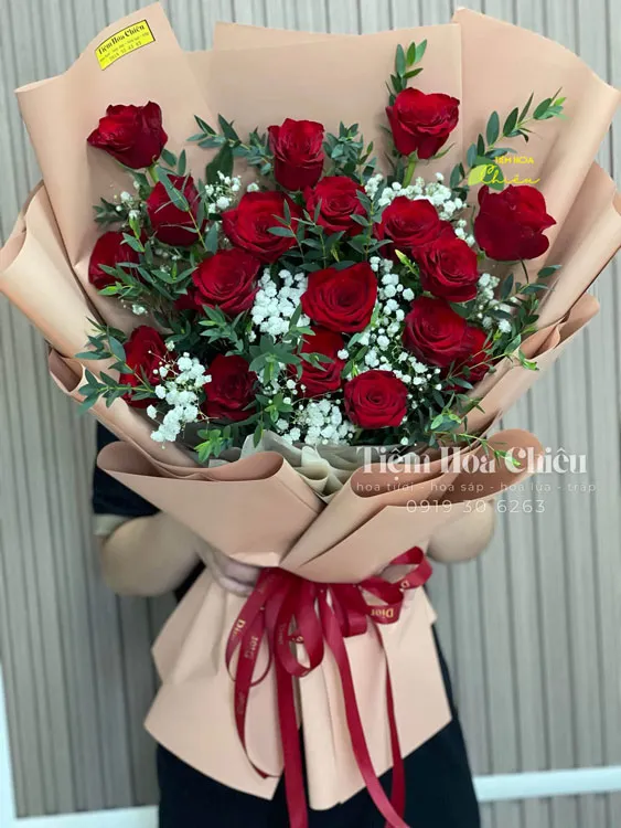 Bó hoa tươi bày tỏ yêu thương, tri ân hay chúc mừng tinh tế, top xu hướng ưa chuộng 2026
