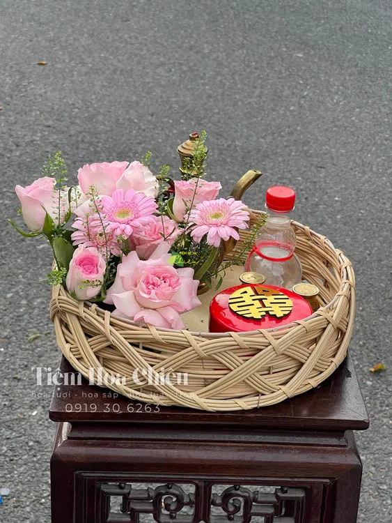 Shop hoa Bạc Liêu - Lễ dạm ngõ dịp mở đầu hoàn hảo cho hành trình xây dựng hạnh phúc của đôi bạn trẻ.