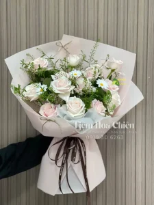 Đặt hoa bạc liêu - Hoa bó tươi đẹp thể hiện cho tình yêu vĩnh cửu, thuần khiết và mang năng lượng tích cực cho người nhận.