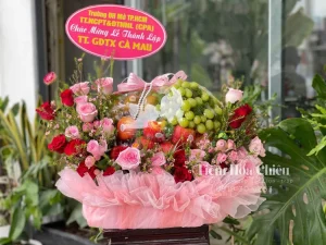 Giỏ trái cây quà tặng truyền tải thông điệp chân thành, sang trọng thể hiện được sự chu đáo, quan tâm của người tặng.